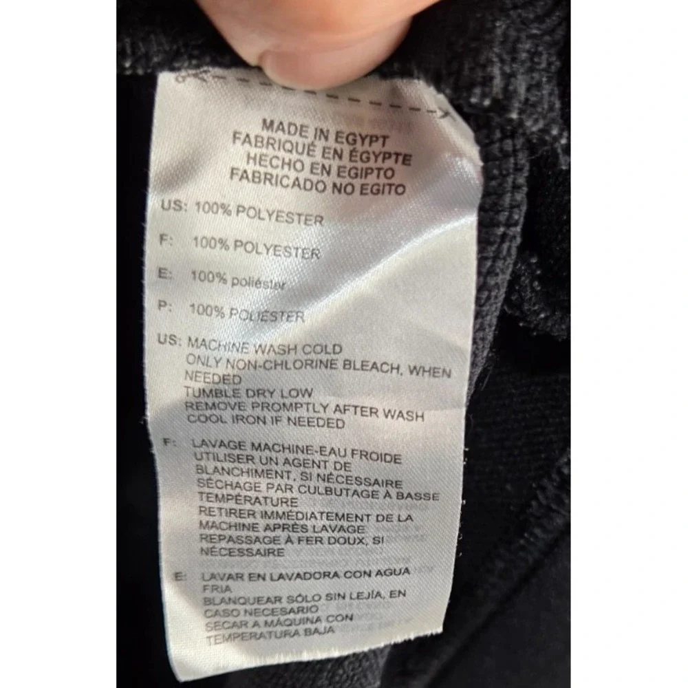 Adidas Men's 1/4 Zip Pullover French‎ Terry 3 Stripe Black ADVS20R736 2XL